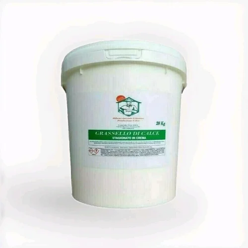 Grassello di Calce micronizzato stagionato base per tinteggiatura stucco pittura